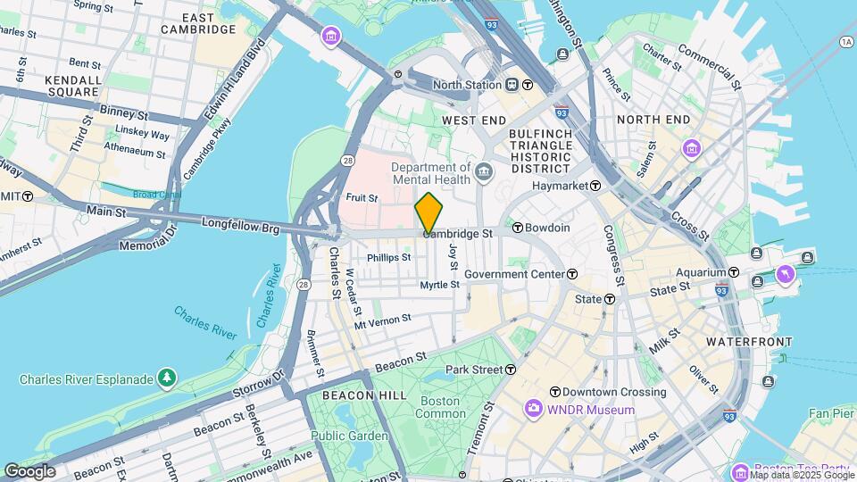 12 Irving St, Unit 7 Map and Location Details