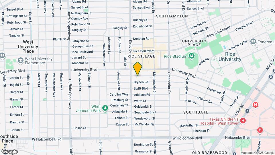 2511 Shakespeare St Mapa y Detalles de la Ubicación