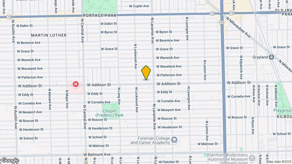 5224 W Addison St Map and Location Details