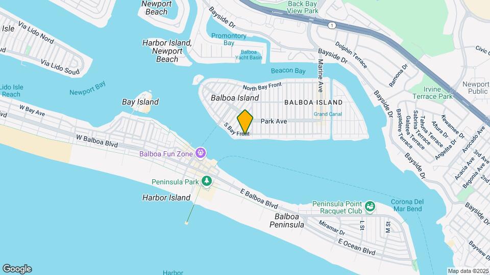 542 Bayfront Map and Location Details