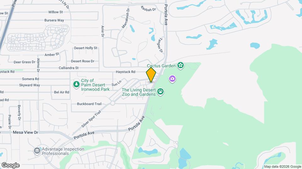 73885 Saquaro Ct Map and Location Details