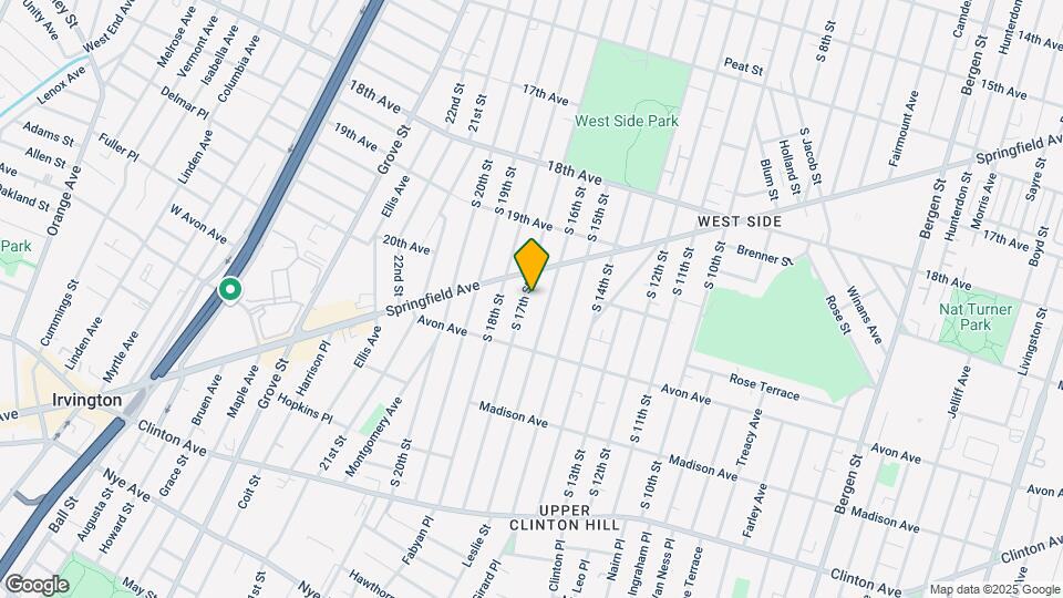 756 S 17th St Map and Location Details