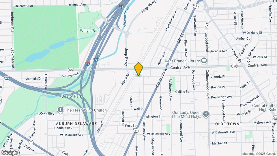 915 Nesslewood Ave Map and Location Details