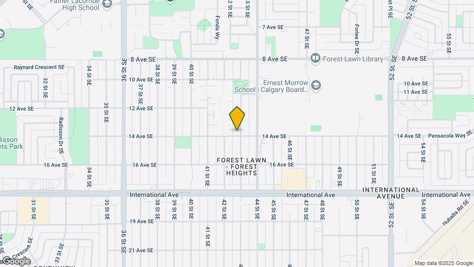 1427 43 St SE Map and Location Details