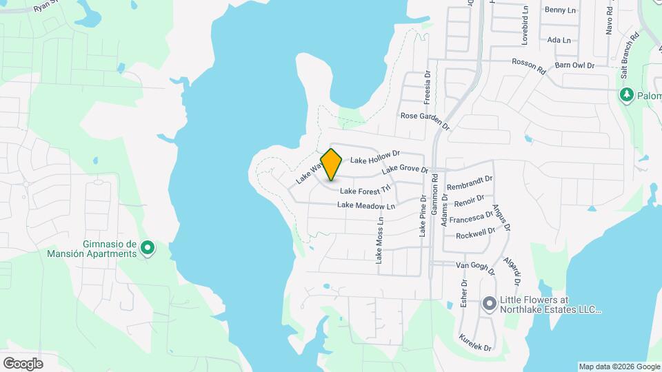 813 Lake Forest Trl Map and Location Details