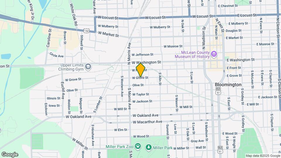 928 W Grove St, Unit 1 Mapa y Detalles de la Ubicación