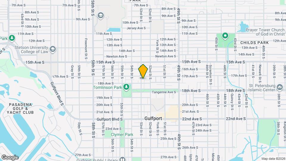 1720 53rd St S Map and Location Details
