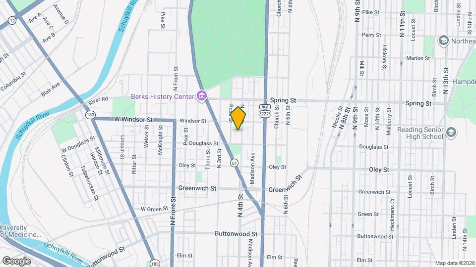 820 N 4th St, Unit 2 Map and Location Details