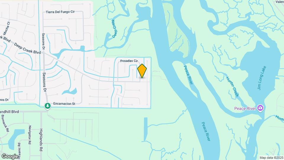 616 Posadas Cir Map and Location Details