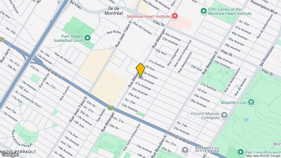 6890 28E Av Map and Location Details