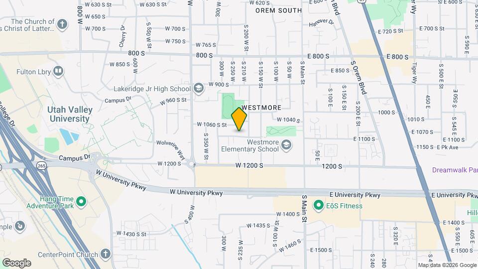 230 W 1100 S St Map and Location Details
