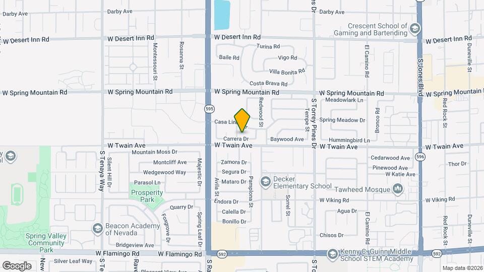 6772 Carrera Dr Map and Location Details