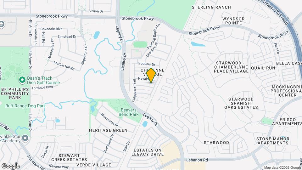5170 Mohegan Ln Map and Location Details