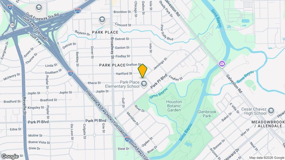 8248 Hartford St Map and Location Details