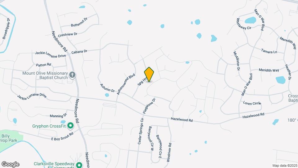 1312 Apple Blossom Rd Map and Location Details