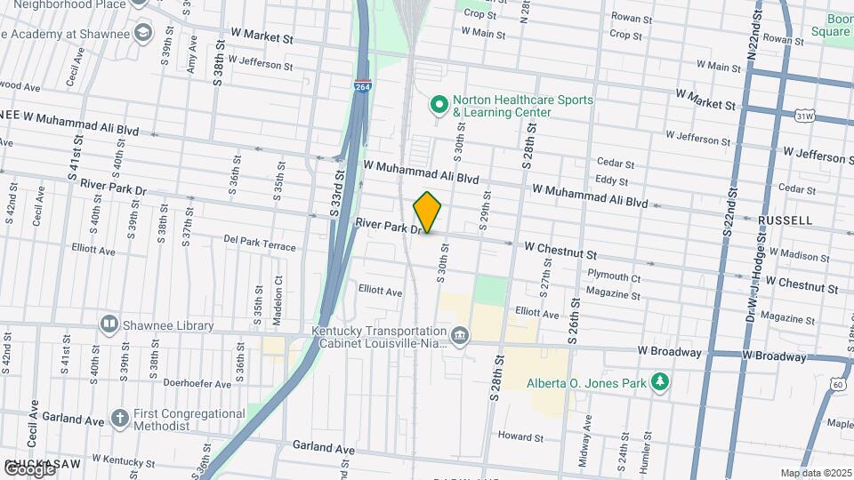 3016 River Park Dr Mapa y Detalles de la Ubicación