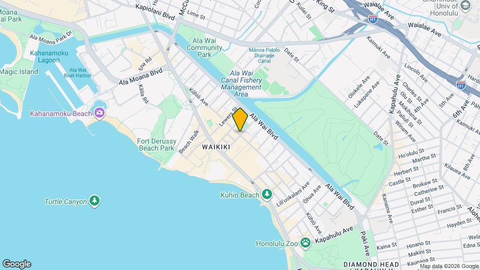 4454 Seaside Ave Mapa y Detalles de la Ubicación