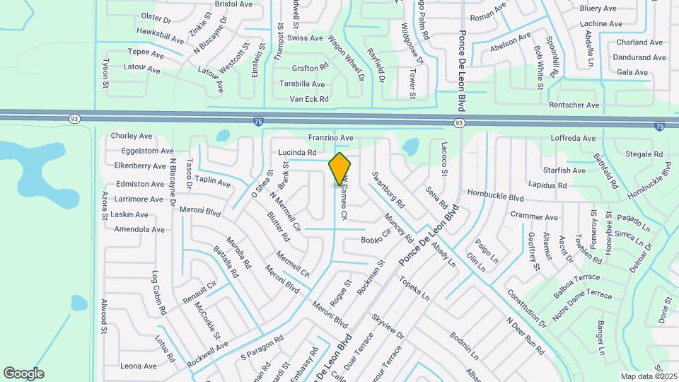 7423 W Cameo Cir Map and Location Details