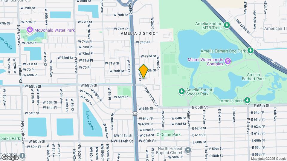 335 W 68th St Map and Location Details