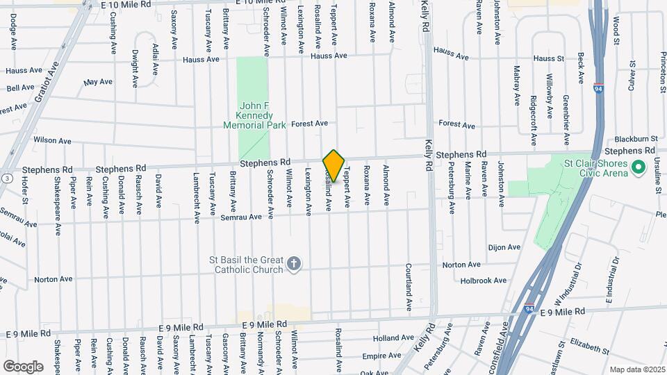 23780 Rosalind Ave Map and Location Details