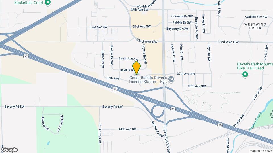 3820 37th Ave SW, Unit A Map and Location Details