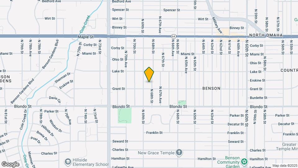2316 N 68th St Map and Location Details