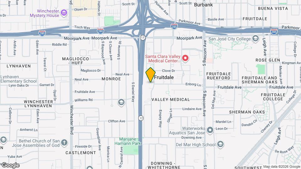 1205 Yarwood Ct, Unit 3rd Floor Mapa y Detalles de la Ubicación