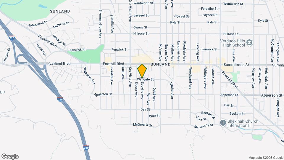 10357 Scoville Ave, Unit 10357 Scoville Ave Map and Location Details