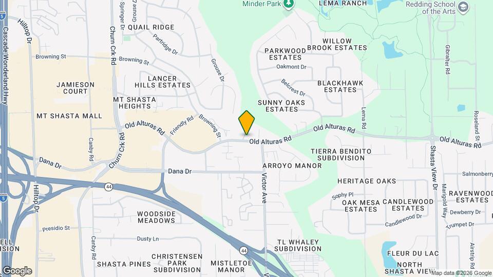 1238 Old Alturas Rd Map and Location Details