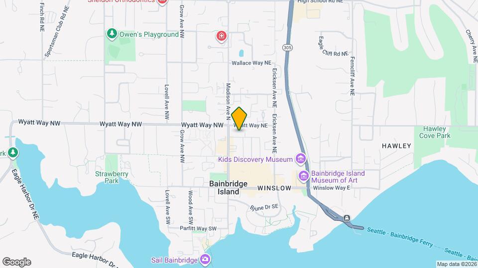 182 Madrona Way NE Map and Location Details