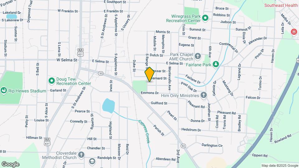 1107 S Range St Map and Location Details