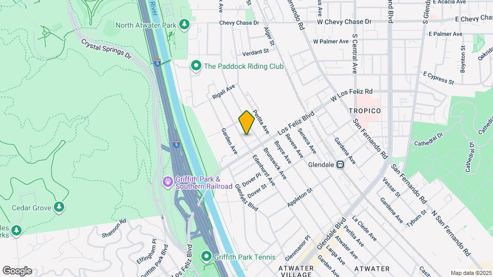 4031 Edenhurst Ave Mapa y Detalles de la Ubicación