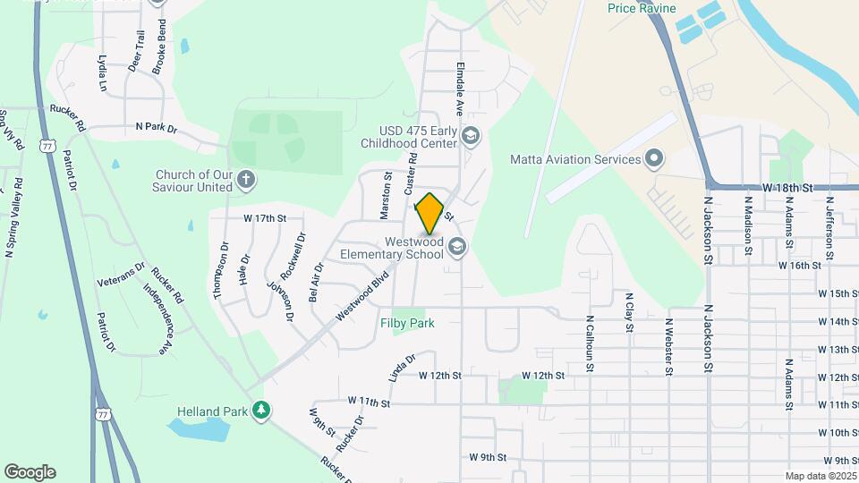 1617 Westwood Blvd Map and Location Details