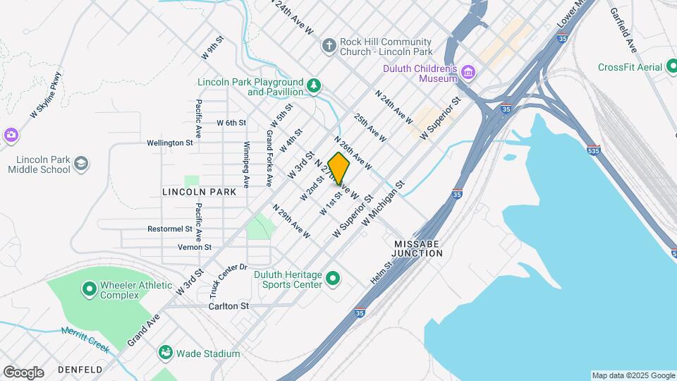 2707 W 1st St Mapa y Detalles de la Ubicación