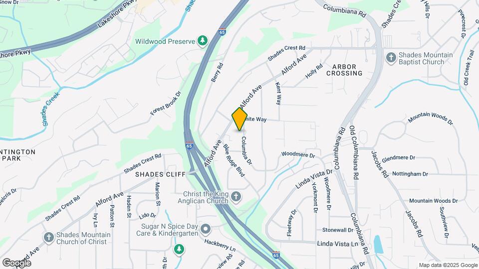 1334 Columbia Dr Map and Location Details