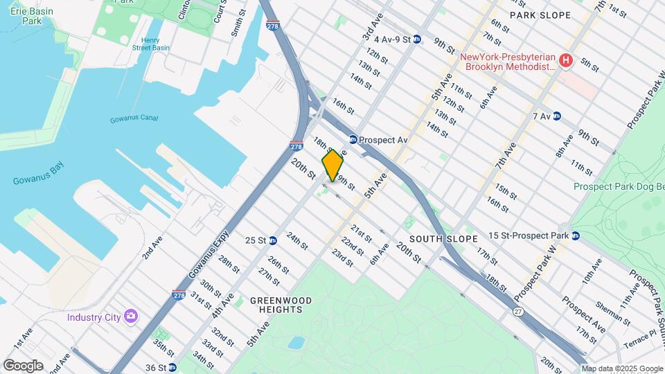 189 20th St Map and Location Details
