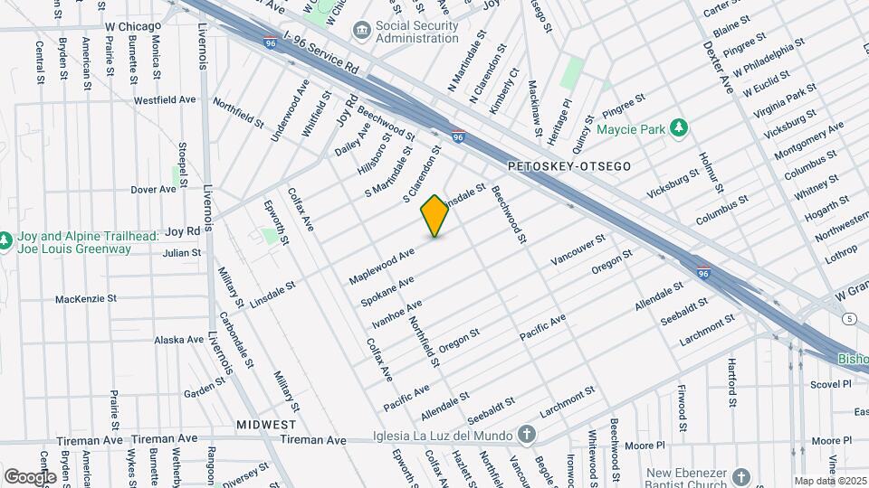 5275 Maplewood Ave Mapa y Detalles de la Ubicación