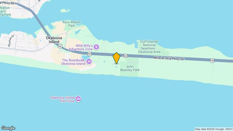 1530 Miracle Strip Pkwy SE Map and Location Details