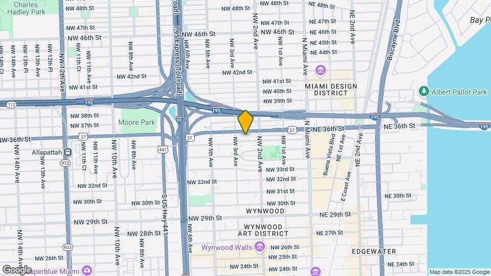 261 NW 35th St Map and Location Details