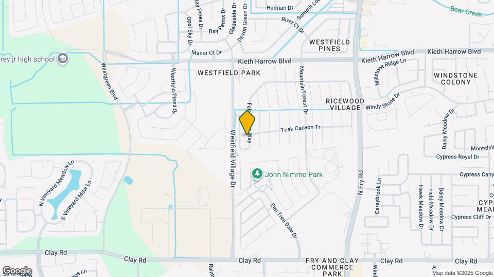 20906 Fair Walnut Way Map and Location Details