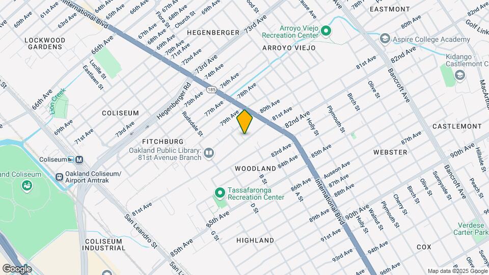 1325-1331 81st Ave Mapa y Detalles de la Ubicación