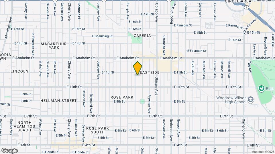 1066 Gladys Ave, Unit 3 Map and Location Details