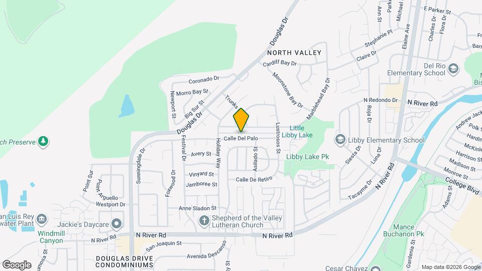 4628 Calle Del Palo Map and Location Details
