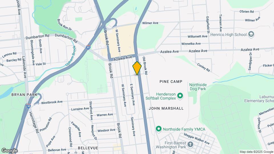 4828 Chamberlayne Ave Mapa y Detalles de la Ubicación