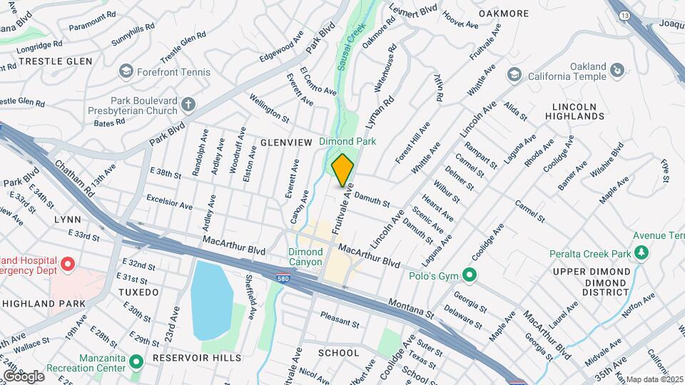 3701 Fruitvale Ave Map and Location Details
