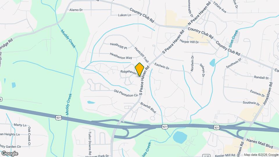 234 S Peace Haven Rd Map and Location Details