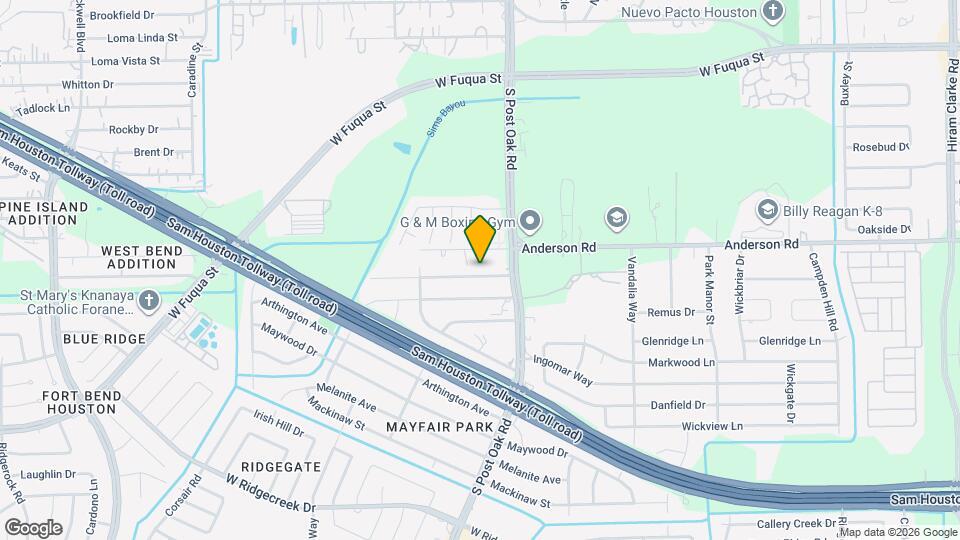 5530 Gatewood St Map and Location Details