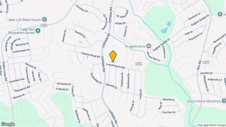 1035 Kingscote Dr Map and Location Details