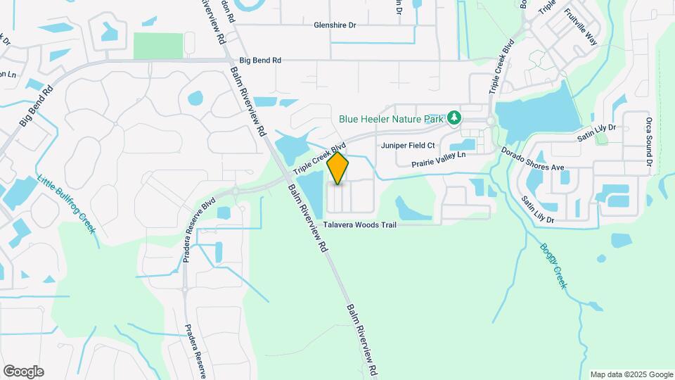 13409 Lake Monroe Pl Map and Location Details