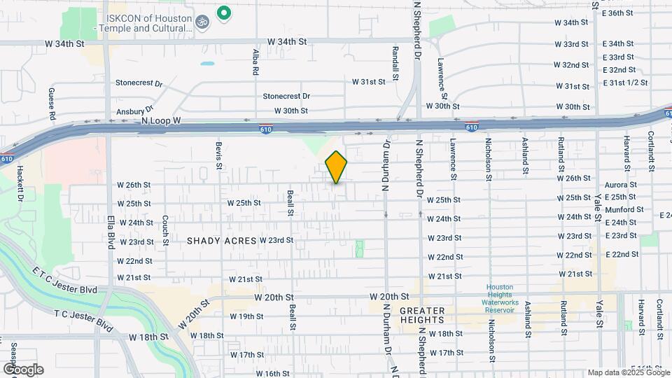 908 W 26th St Map and Location Details